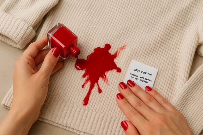 Kako pripremiti tkaninu za uklanjanje laka za nokte